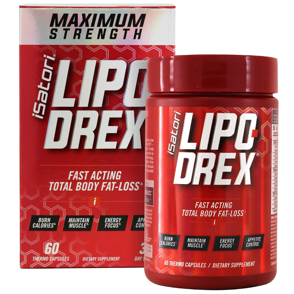 iSatori Lipo-Drex Maximum Strength Fat Loss Thermogenic - 60 Capsules