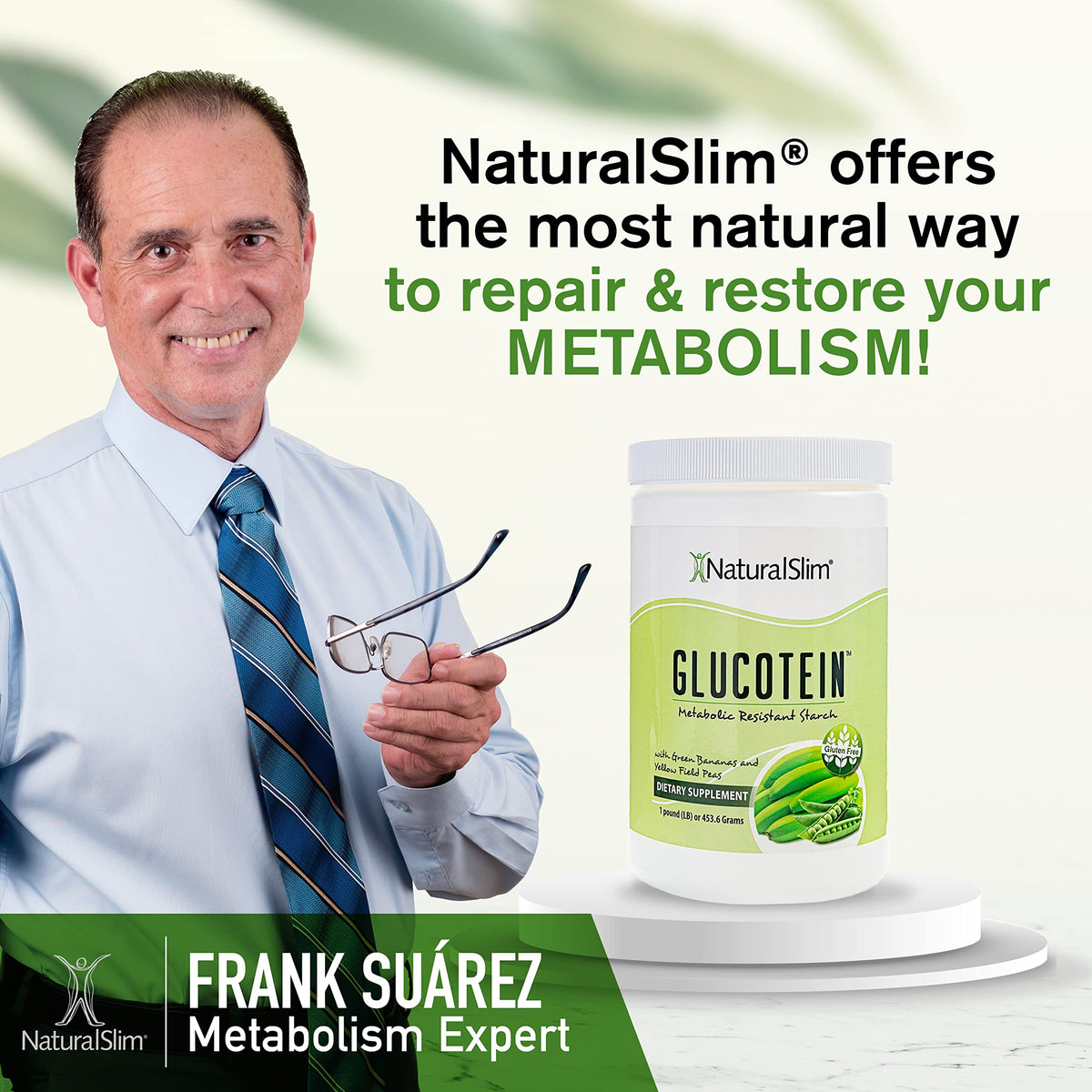 NaturalSlim Glucotein Prebiotic Resistant Starch Powder - 16 Servings - image 7