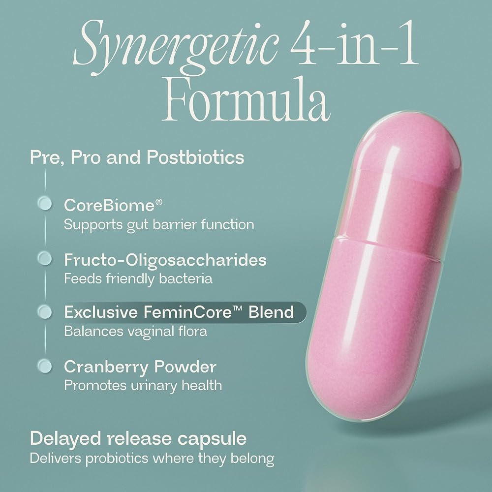 BIOMA Feminine Health Synbiotic - 60 Capsules - image 3