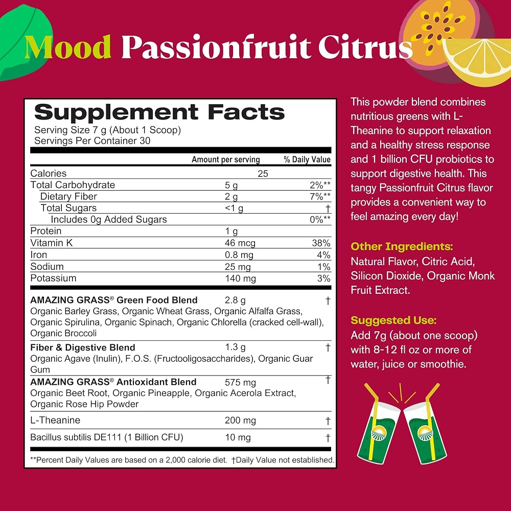 Amazing Grass Greens Blend Superfood Immunity