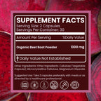 THE ENCLARE NUTRITION Beet Root Capsules Organic Beet Root Powder