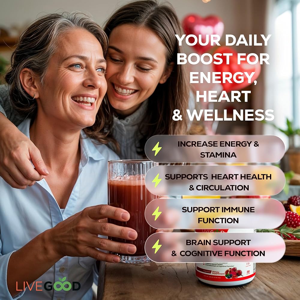 LiveGood Super Reds Organic Superfood Powder - 30 Servings - image 4