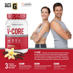 Complete Nutrition V-Core Protein Powder Vanilla Whey - 2 lb - image 4