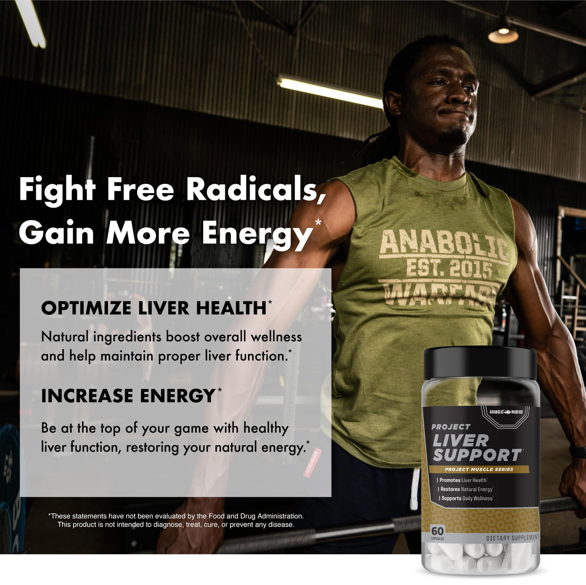 Anabolic Warfare Project Liver Support - 60 Capsules - image 8
