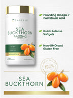 Carlyle Sea Buckthorn Oil Capsules - 200 Softgels - image 4