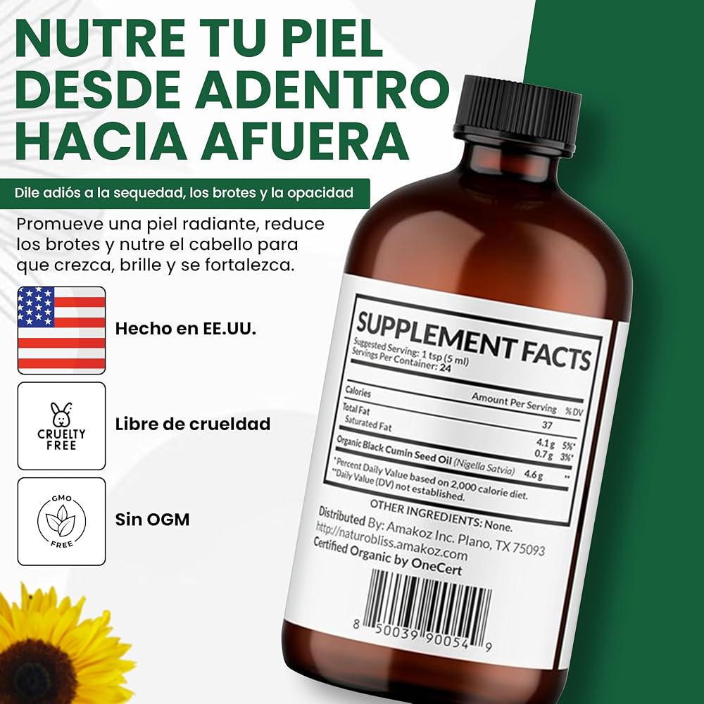 NaturoBliss Organic Black Seed Oi
