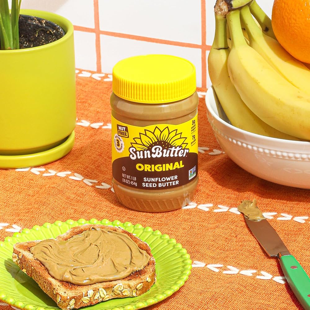 SunButter Original Sunflower Seed Butter Nut-Free Spread - 6 x 16 oz - image 3