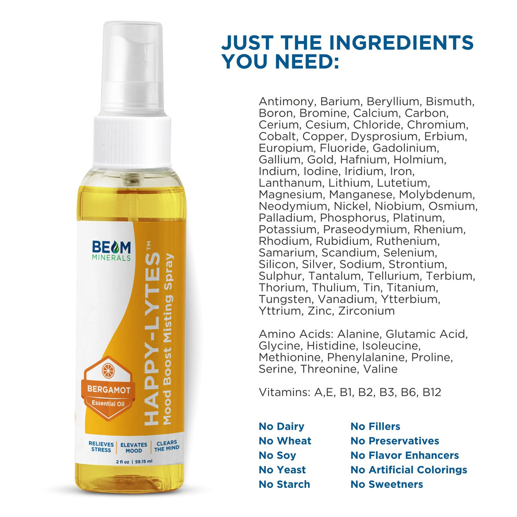 BEAM Minerals Happy-Lytes Mood Boost Electrolyte Spray - 2 fl oz - image 2