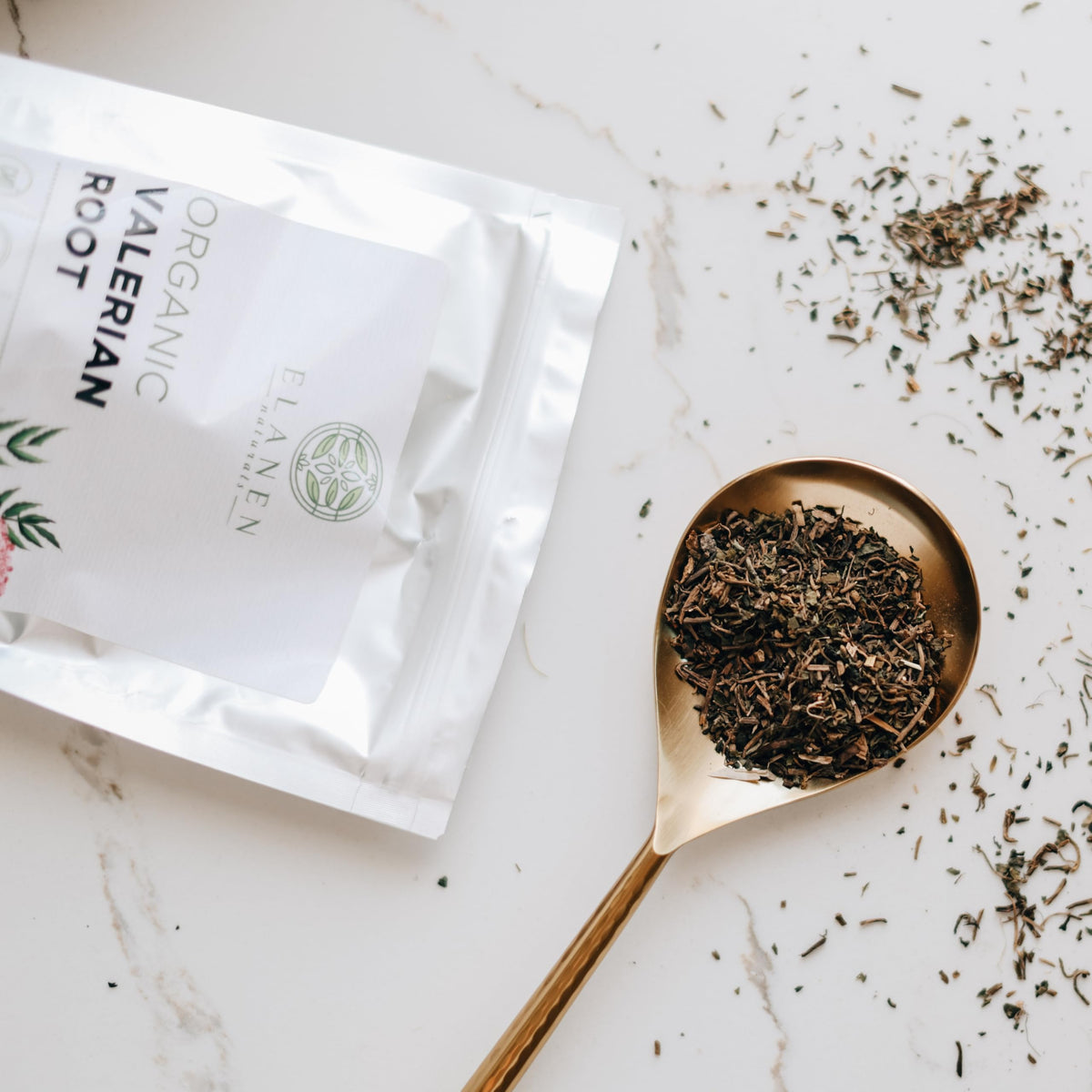 Elanen Naturals Organic Valerian Root Loose Leaf Tea - 4 oz - image 7