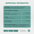 AMBROSIAL Curcumin with Piperine and Ginger - 60 Capsules - image 6