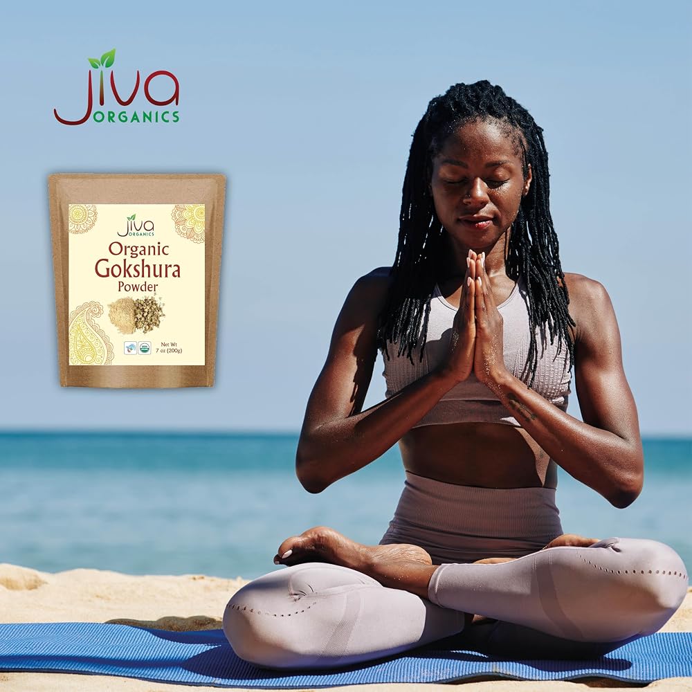 Jiva Organics Gokshura Powder - 7 Ounce - image 6