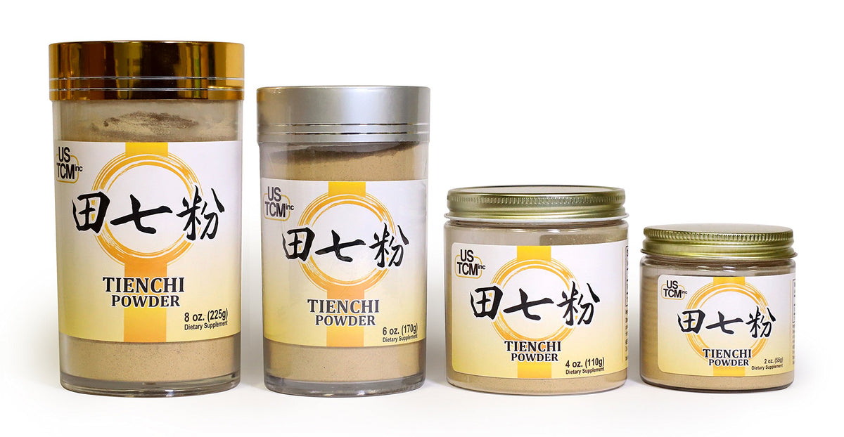 USTCM 100% Pure Tienchi Powder Pseudoginseng Powder Tienchi Ginseng