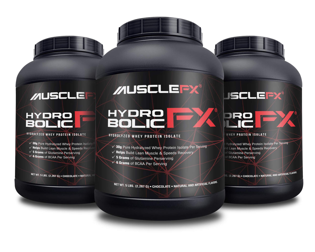 MUSCLE FX Hydrobolic FX Hydrolyzed Whey Protein Isolate - 5 LB - image 3