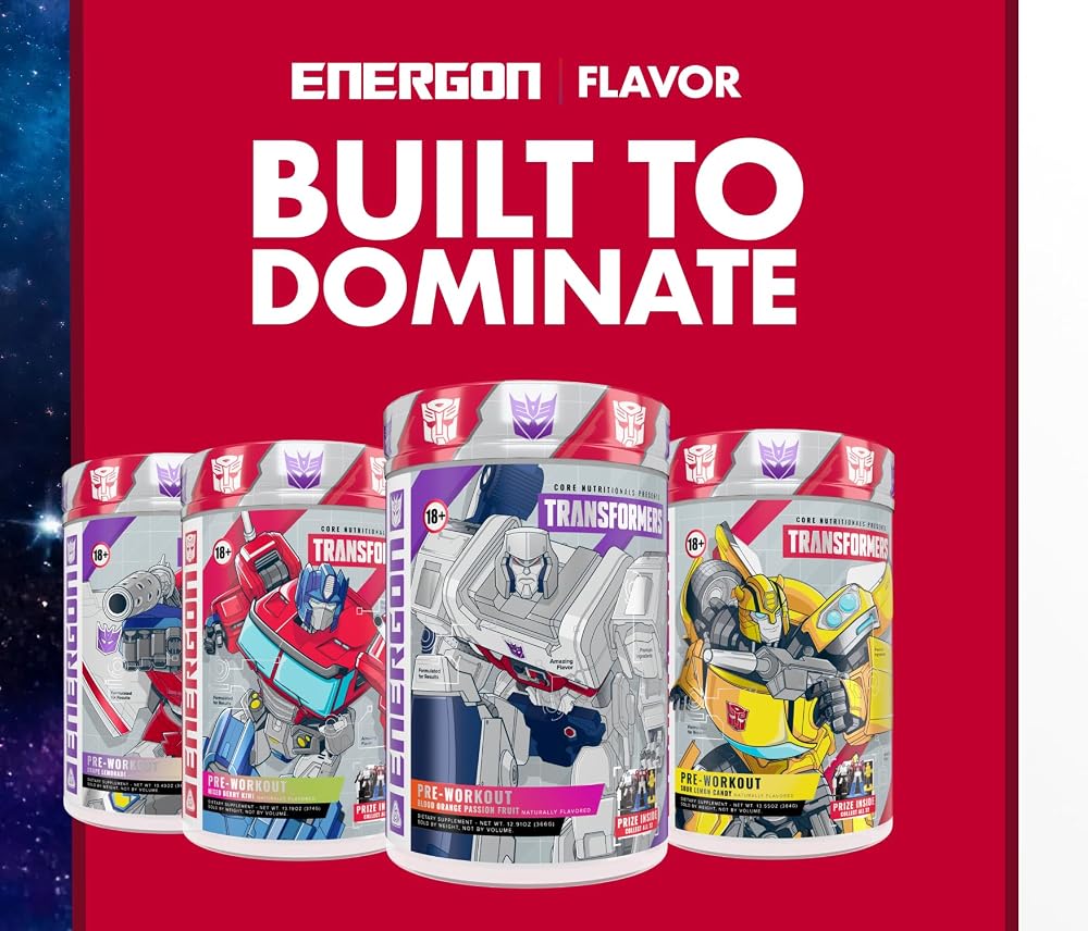 Core Nutritionals Transformers Energon Pre Workout