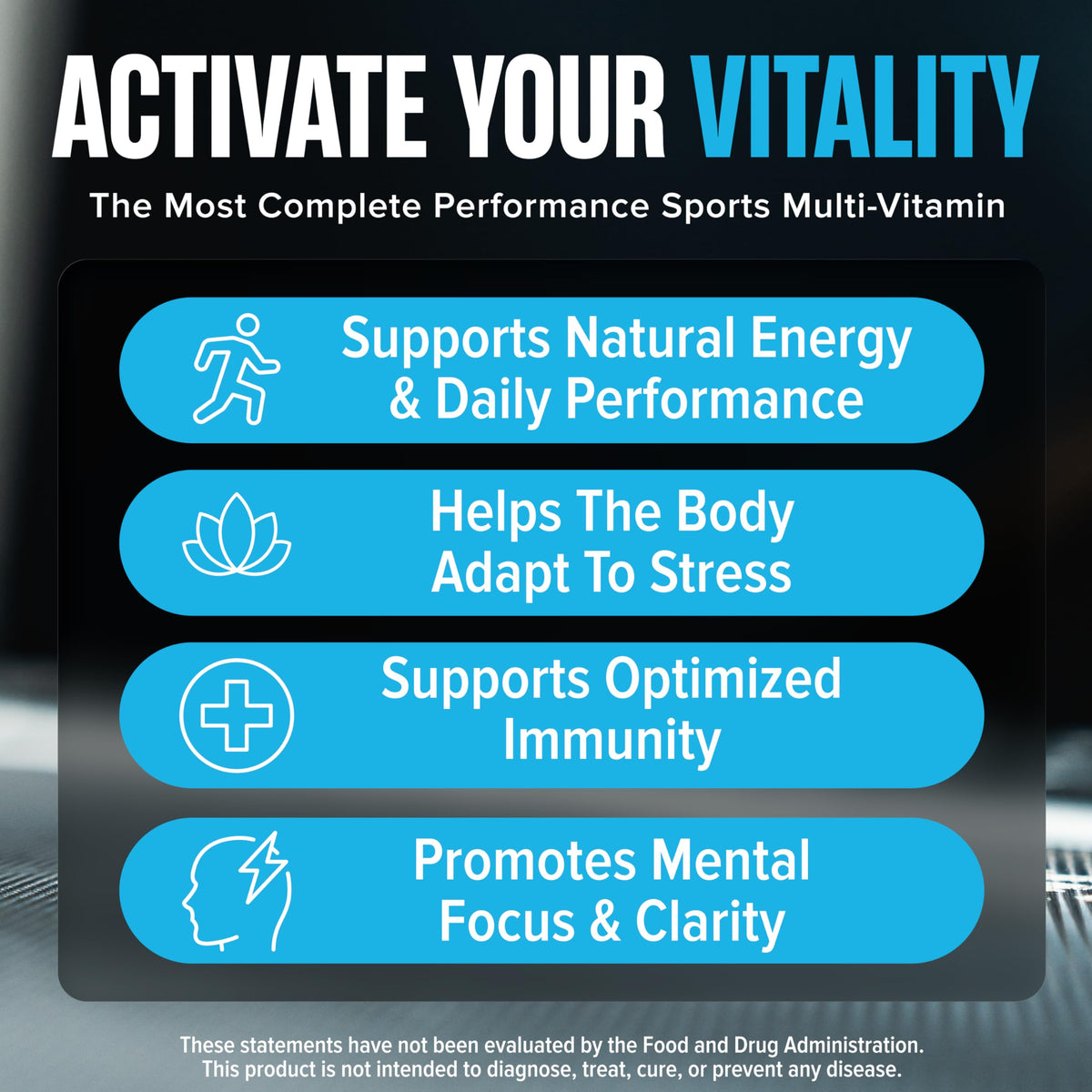 Nutrex Research Vitadapt Complete Sports Multivitamin for Men - 90 Capsules - image 3