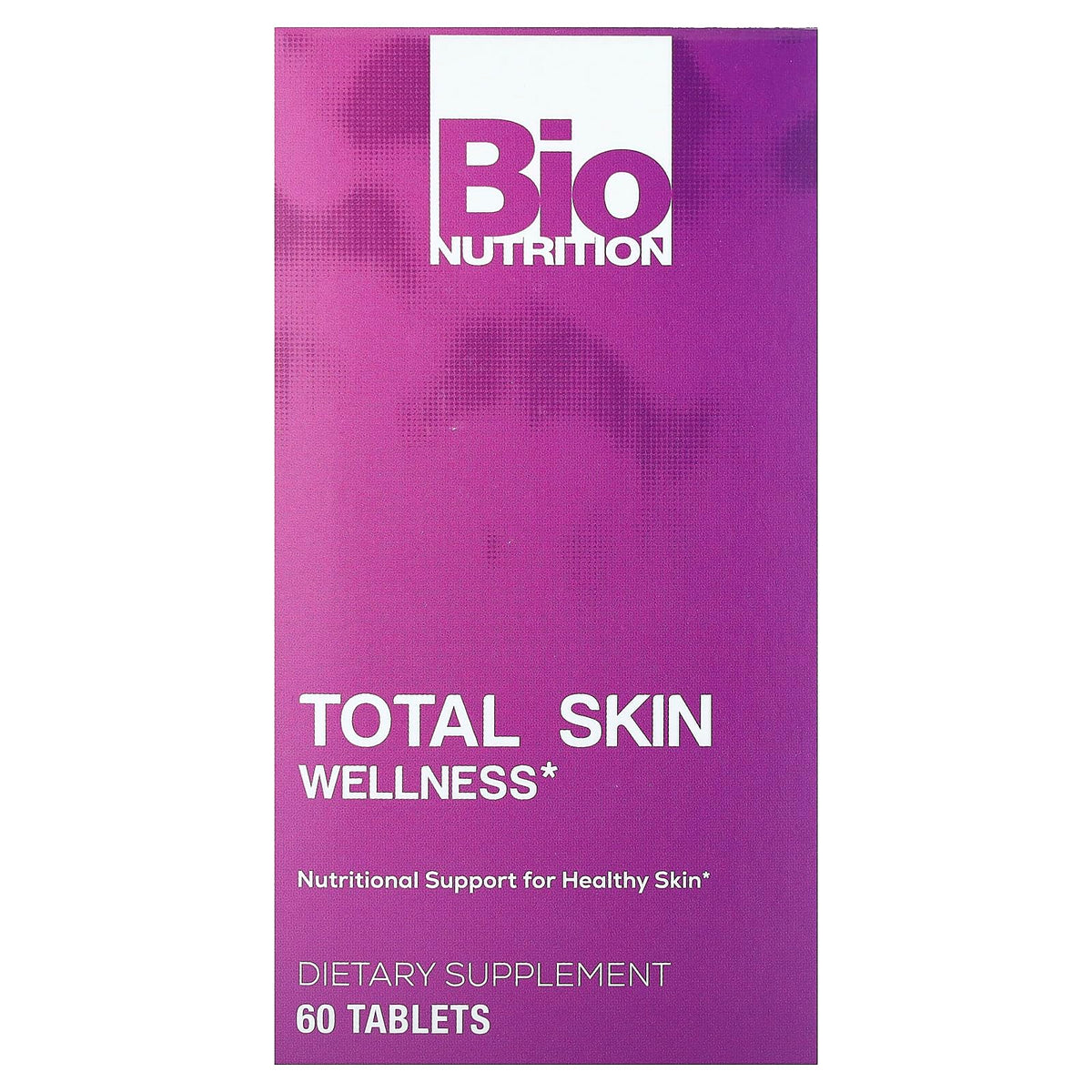 Bio Nutrition Total Skin Wellness - 60 Tablets