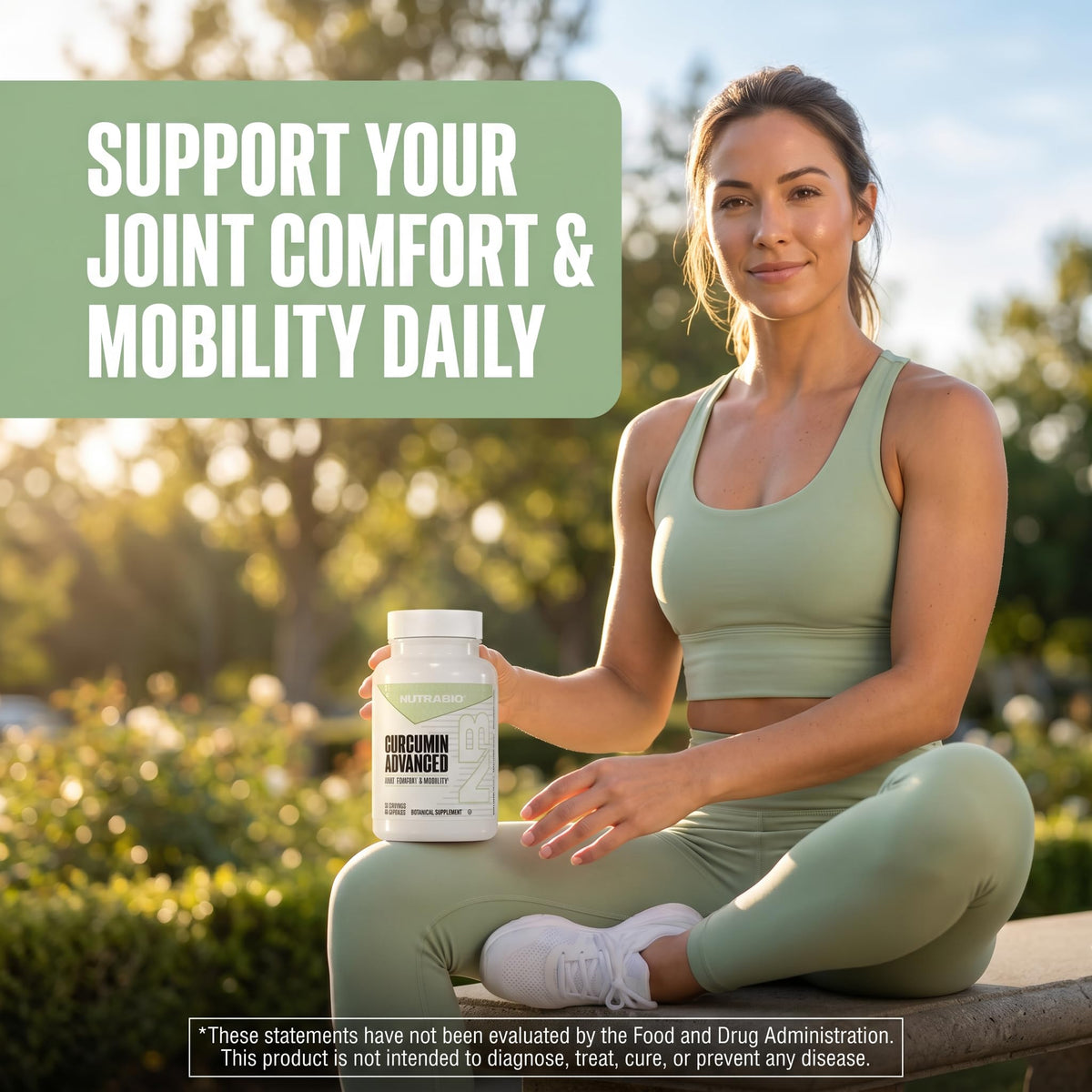 NutraBio Curcumin Advanced Digestion & Joint Support - 60 Capsules - image 4