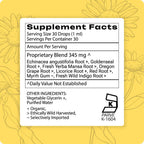 Grama Wellness Organic Echinacea Goldenseal Immune Support Drops - 1 fl oz - image 6