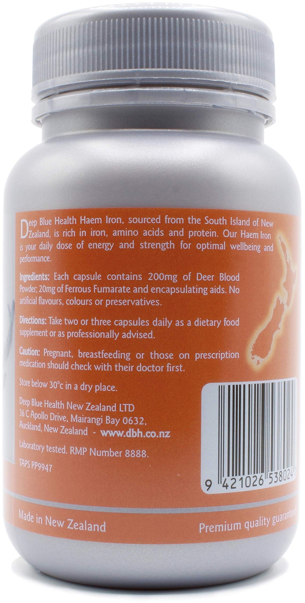Deep Blue Health Heme Iron Supplement - 90 Softgels - image 6