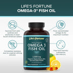 Life's Fortune Fish Oil Concentrate- 2500 mg