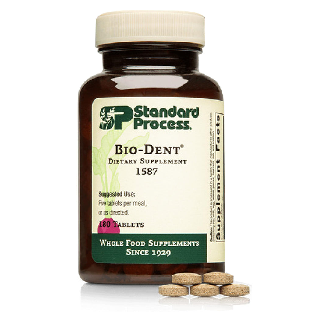 Standard Process Bio-Dent Skeletal Health Supplement - 180 Tablets