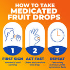 Zicam Cold Remedy Zinc Medicated Fruit Drops Orange - 25 Count - image 4