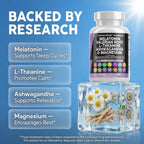 Clean Nutraceuticals Melatonin 10mg Sleep Support - 60 Capsules - image 3