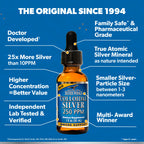 Natural Path Silver Wings Colloidal Silver 250ppm 32oz - Premium
