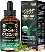 NUTRAHARMONY Oregano Oil Drops Organic 60% Carvacrol - 1 oz