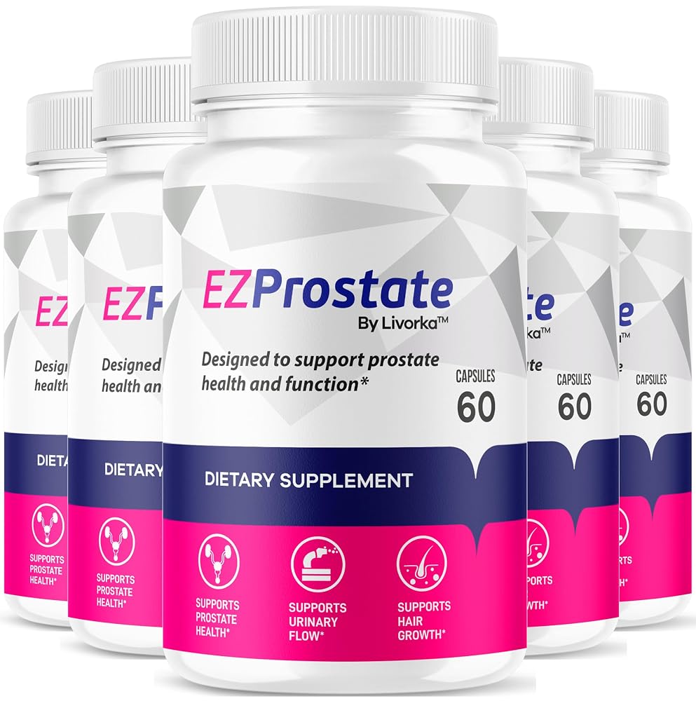 LIVORKA EZ Prostate Supplement Advanced Formula - 300 Capsules