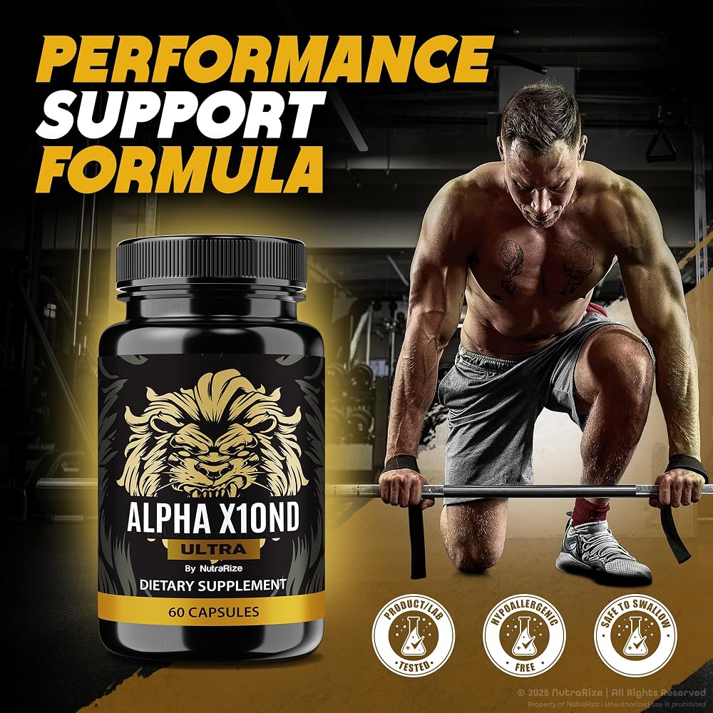 Rize Labs Alpha X10nd Ultra for Men - 120 Capsules - image 3