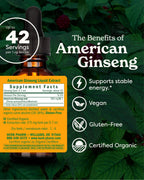 Herb Pharm Certified Organic American Ginseng Extract - 1 Fl Oz - image 2