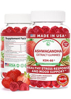 Lunakai USA Made KSM-66 Ashwagandha Gummies for Women & Men