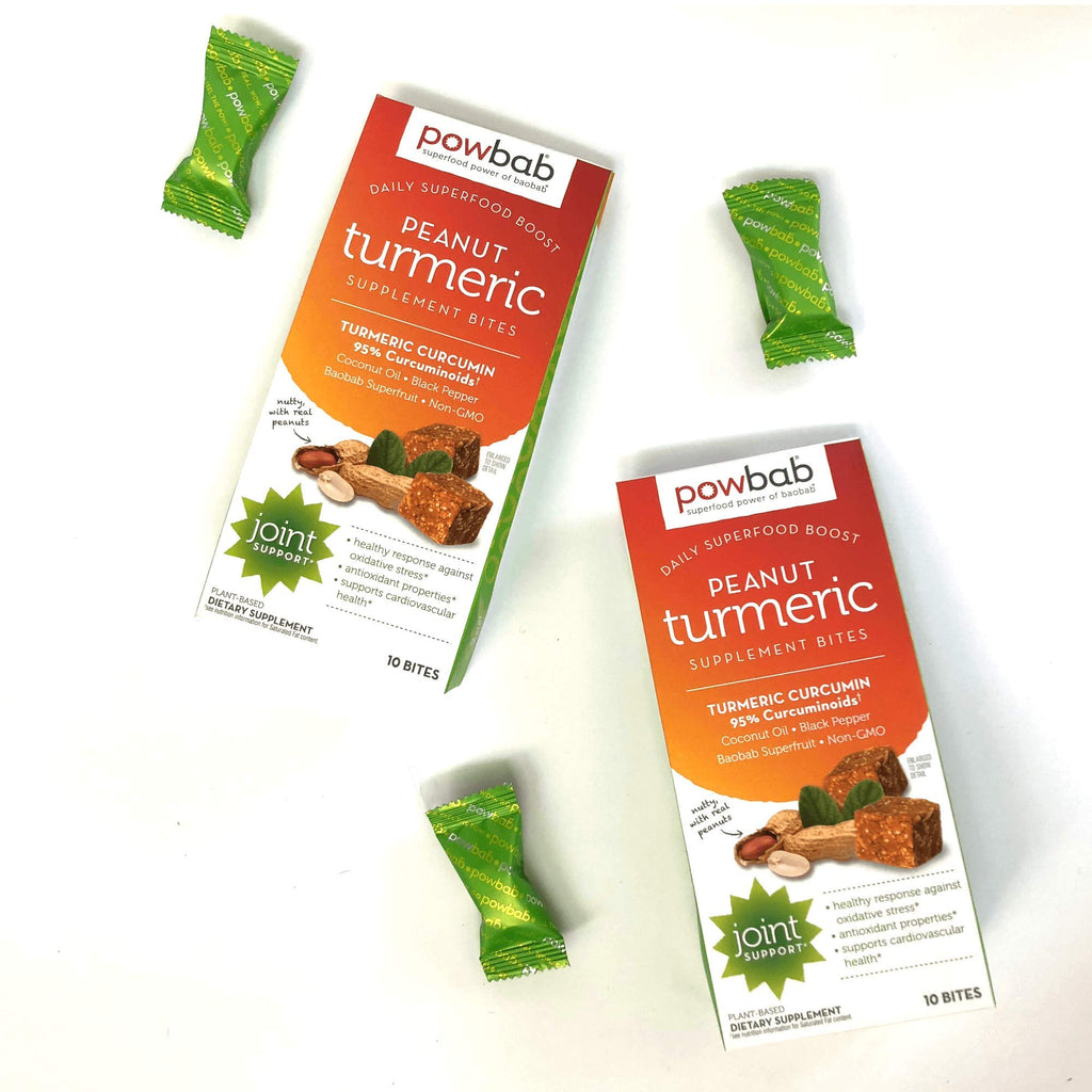 powbab Peanut Turmeric Bites Organic Curcumin - image 7