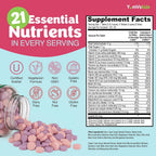 YUM-V'S Kids Multivitamin with Iron, 21 Vitamins & Minerals - 120 Chewables - image 2