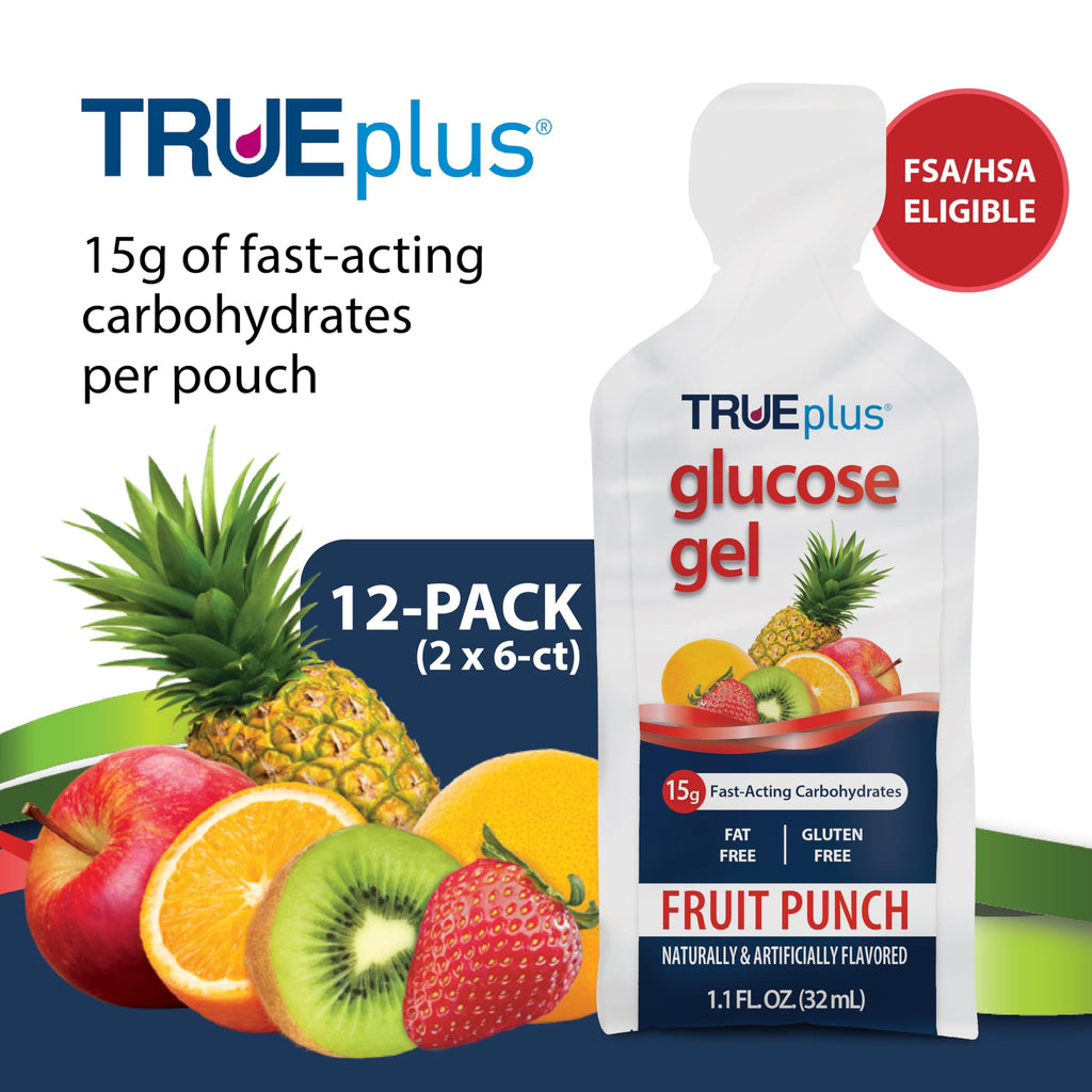 TRUEplus Glucose Gel, Flavor Gel Pouch