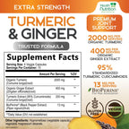 Health Nutrition Naturals Turmeric Curcumin Supplement - 95%