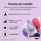 Lemme Chill Stress Relief Gummies - 60 Gummies - image 3