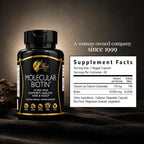 Cocó March N.M.D Molecular Biotin 10,000 mcg - 60 Capsules - image 9
