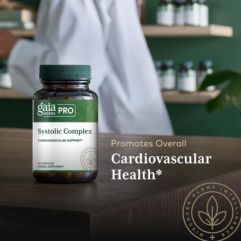 Gaia Herbs PRO Systolic Complex Cardiovascular Support - 60 Capsules - image 5