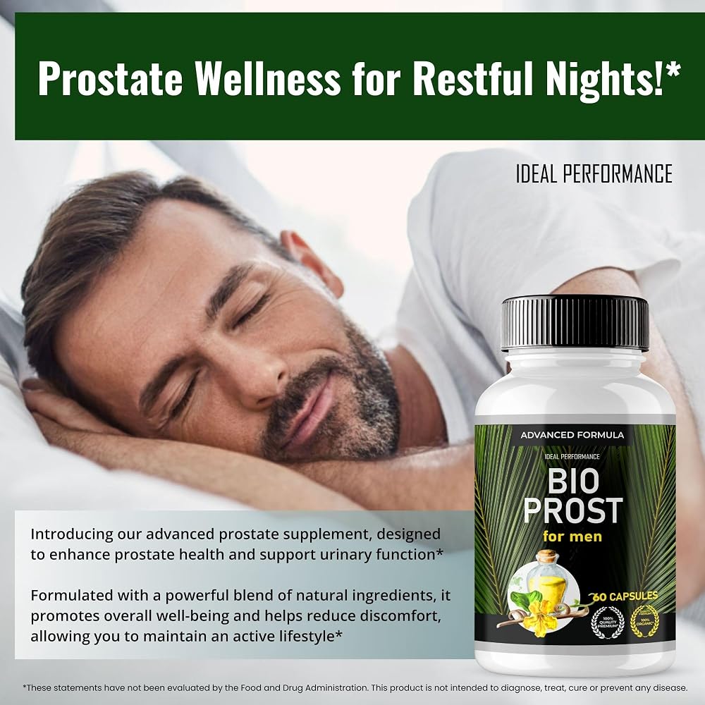 IDEAL PERFORMANCE Bioprost Prostate Health Capsules - 120 Capsules - image 4