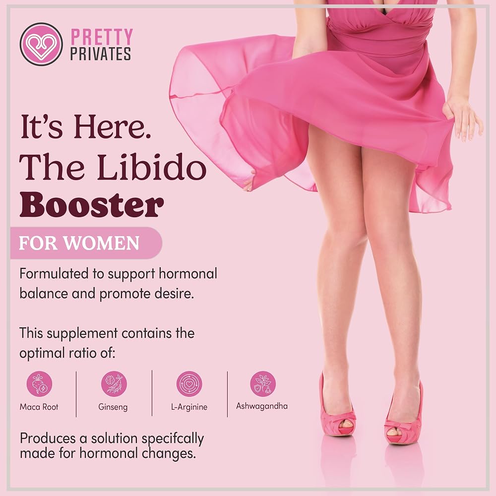 Pretty Privates Libido Booster for Women - 60 Capsules - image 2