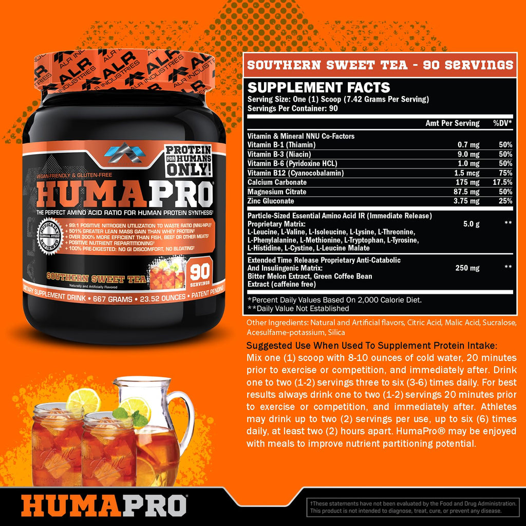 ALR Industries Humapro Vegan EAA Formula - 90 Servings - image 2