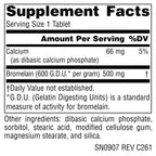 Source Naturals Bromelain 500mg - 120 Tablets - image 2