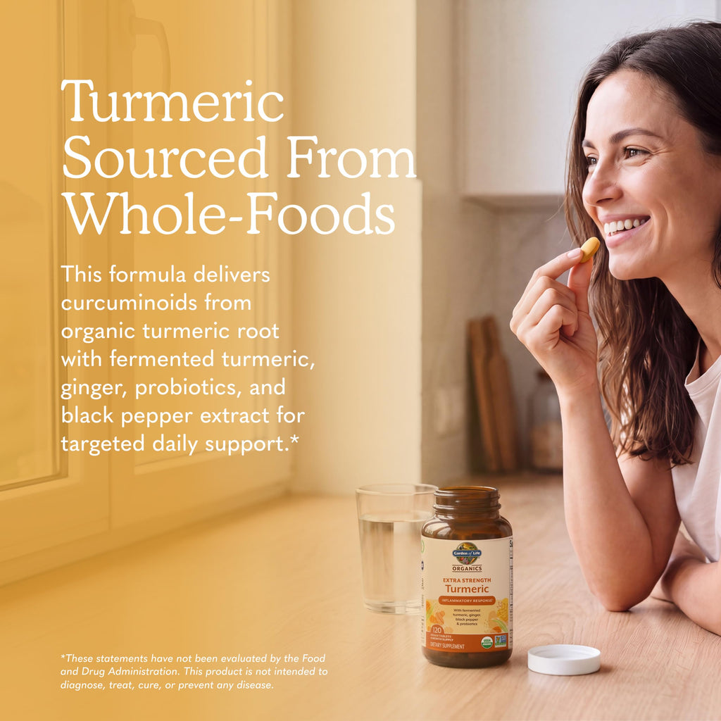 Garden of Life Organics Turmeric Extra Strength