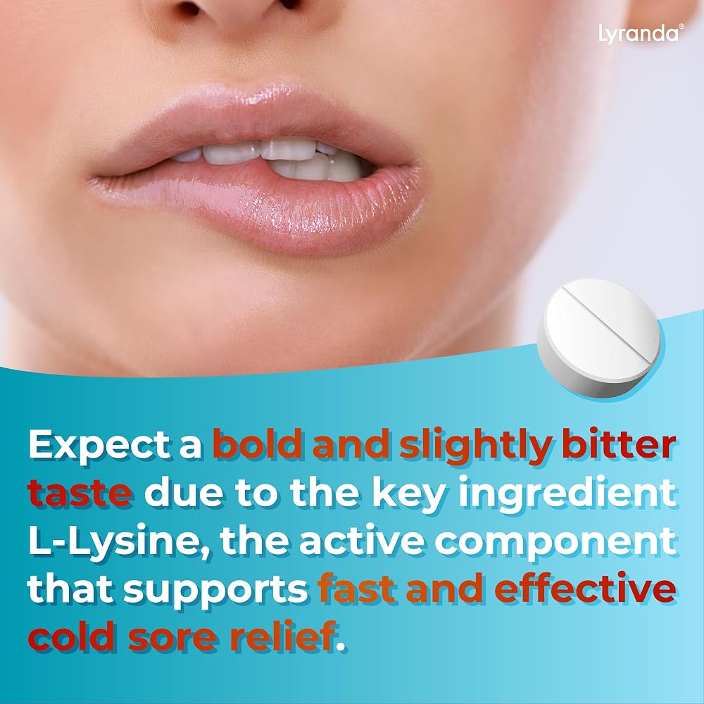 Lyranda L-Lysine 1000 mg Chewable Tablets - 20 Count - image 4