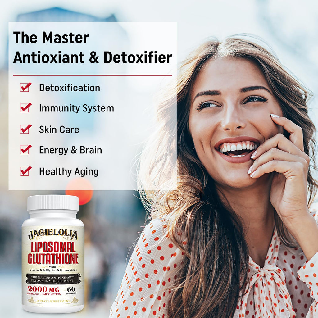 Jagielolia Liposomal Glutathione 2000 mg with L-Serine