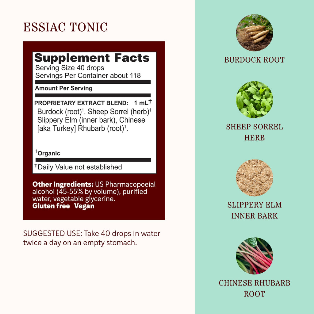 Herbs Etc. Essiac Tonic Classic Liquid Extract - 4 fl oz - image 4