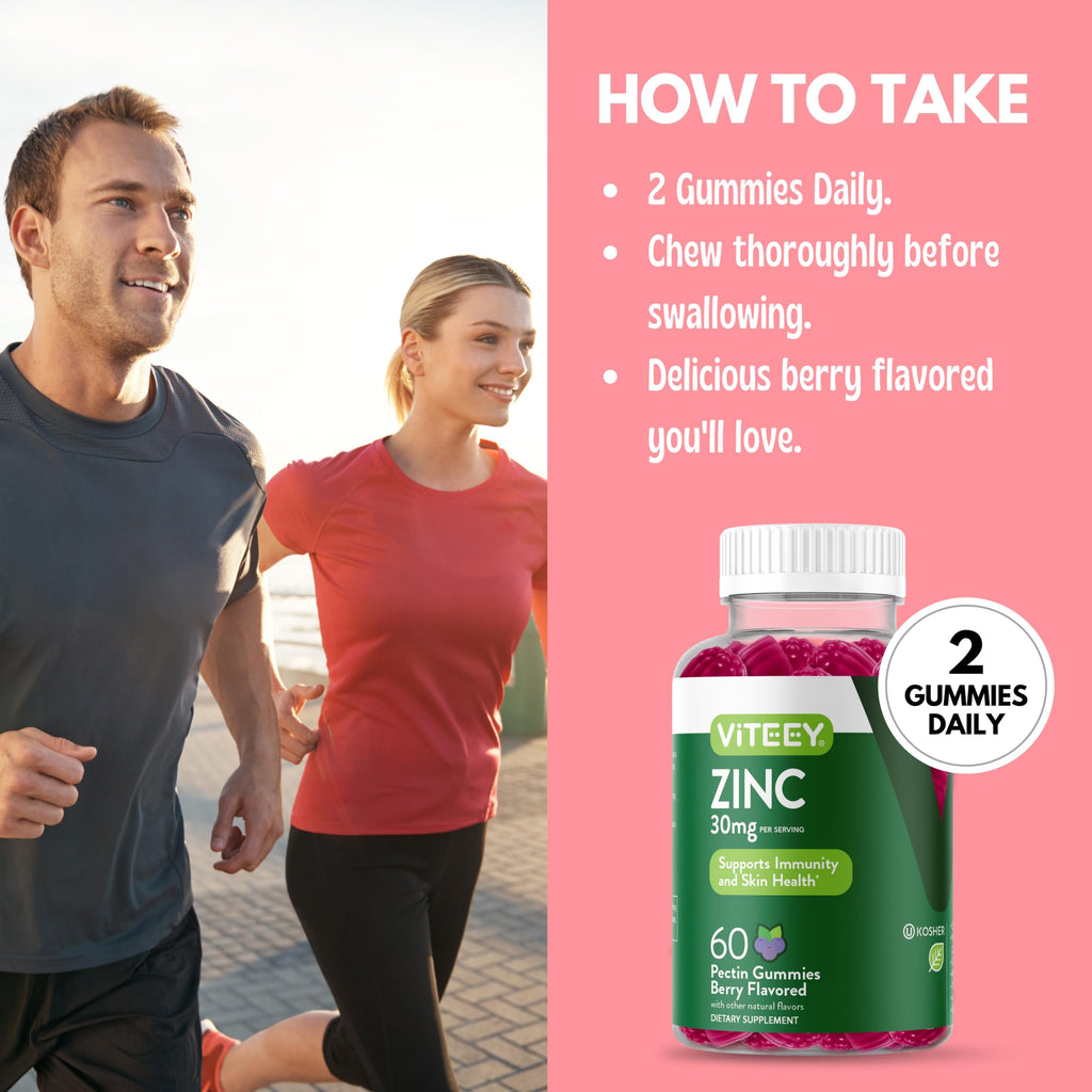 Viteey Zinc 30mg Gummies