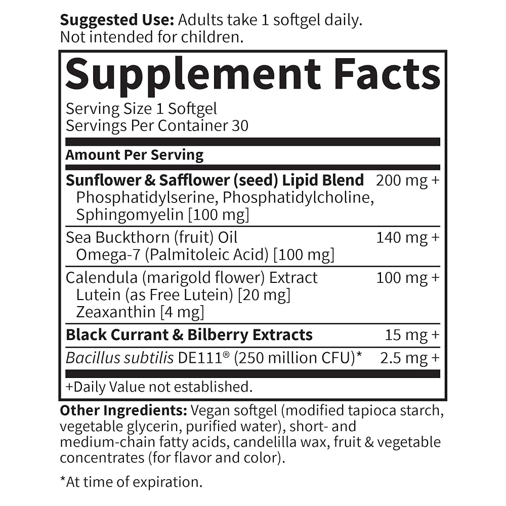 Garden of Life Herbals Eye Health Supplement with Lutein - 30 Softgels - image 5